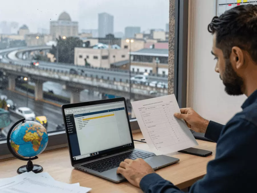 IELTS learner choosing between full mock test mode and section practice mode