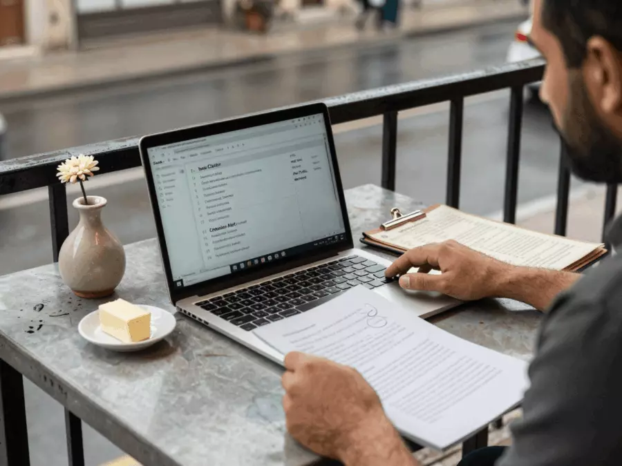IELTS writing band estimate notes compared with task response criteria