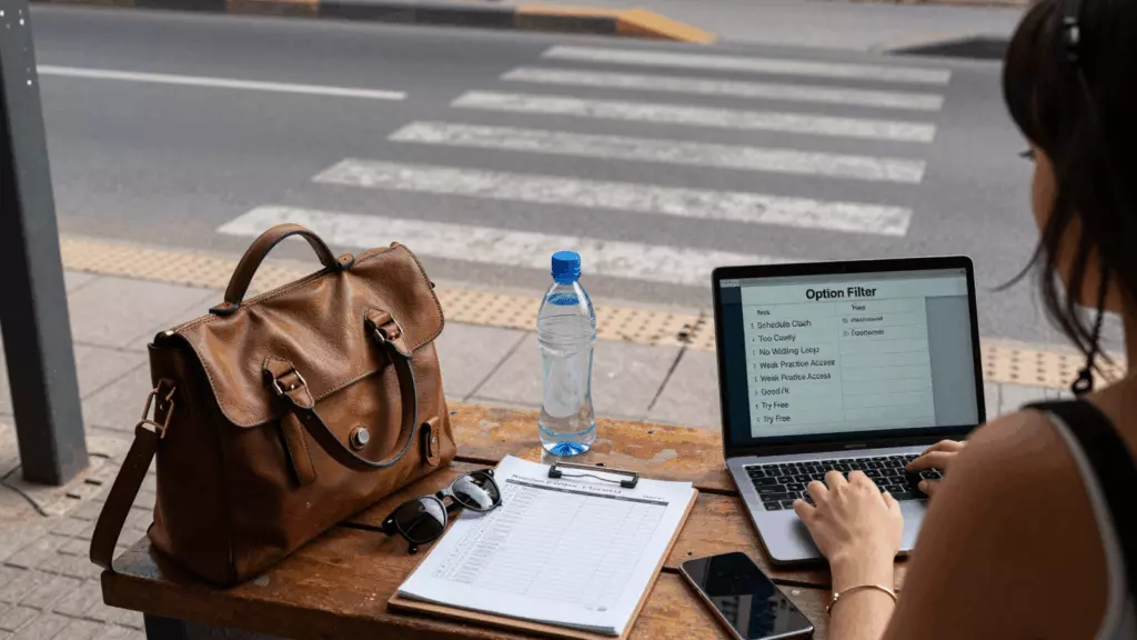 an Arab man in his early 30s working through تصفية