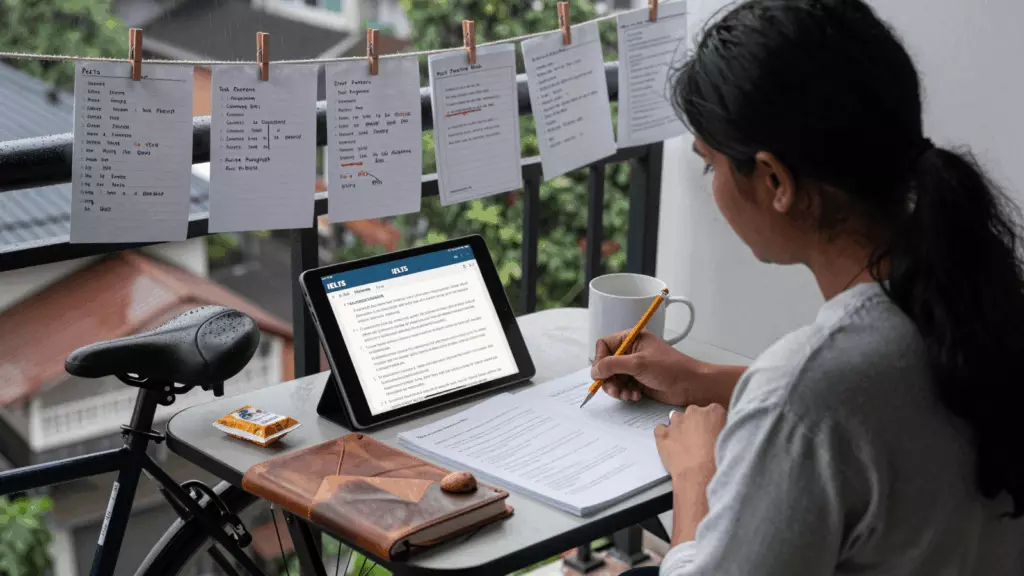 a Bangladeshi woman in her late 20s working through পর্যালোচনা