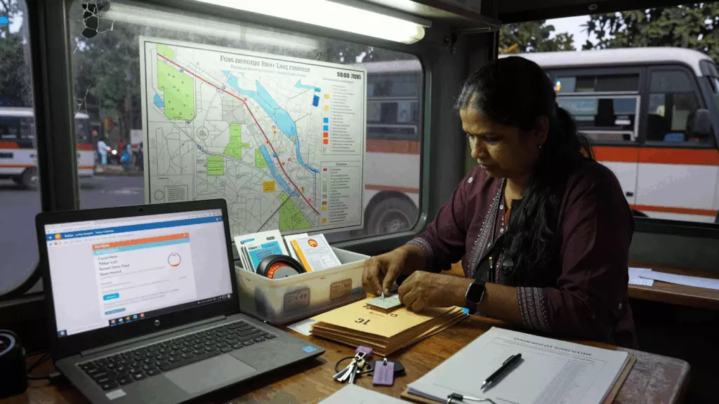 a Bangladeshi woman in her late 20s working through পর্যালোচনা