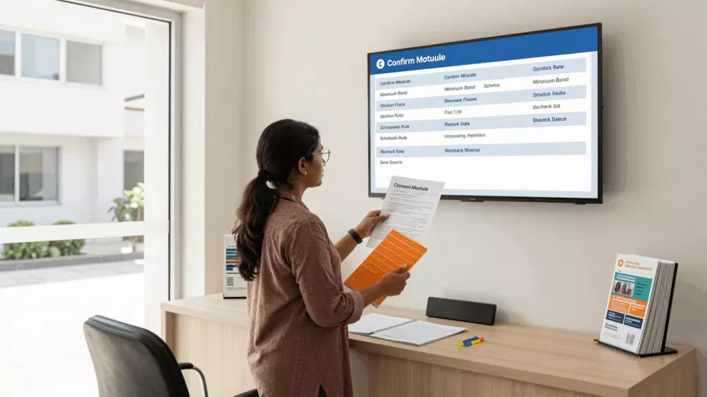 a Bangladeshi woman in her late 20s working through চেক করুন