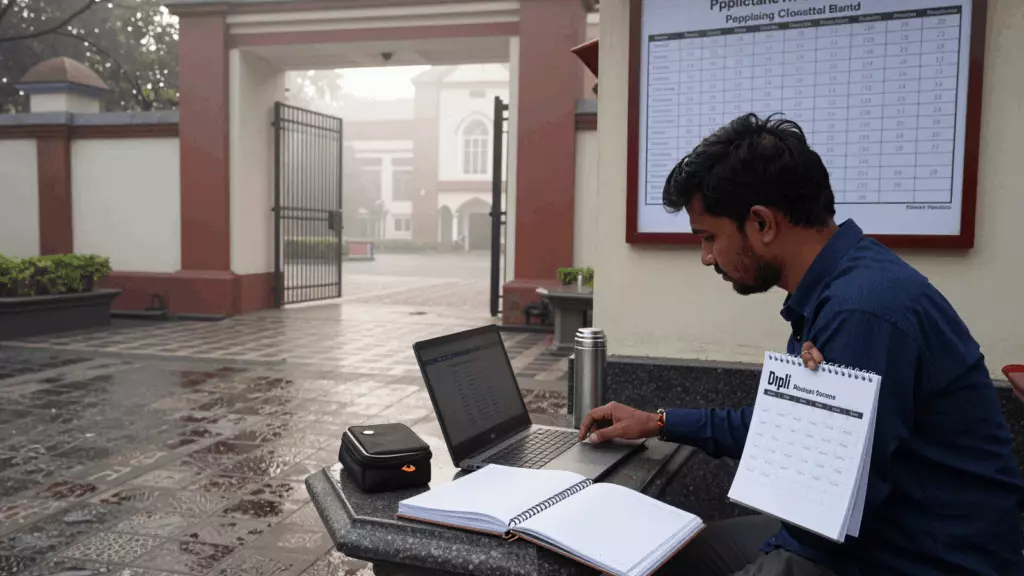 a Bangladeshi woman in her late 20s working through প্রস্তুত করুন