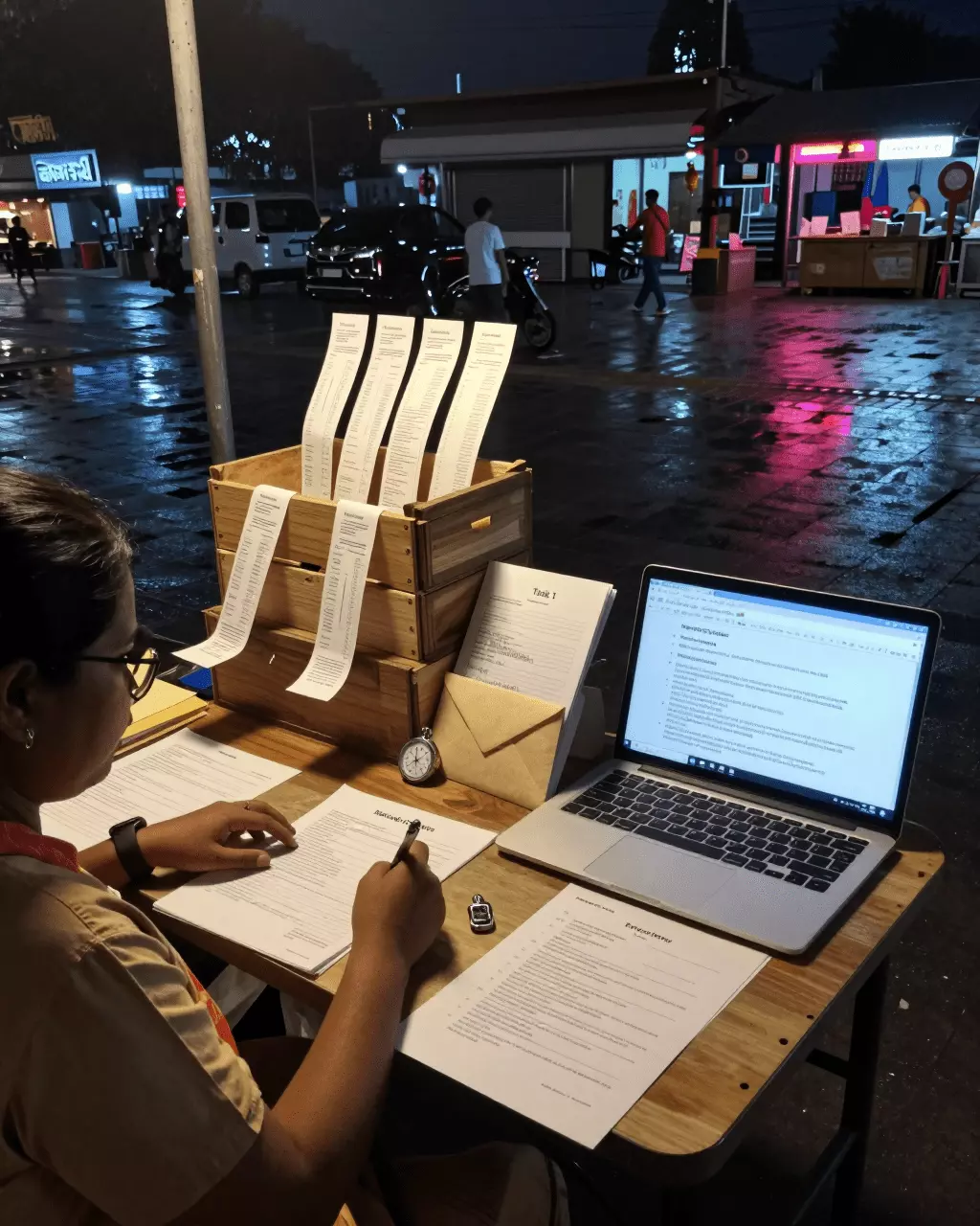 a Bangladeshi woman in her late 20s preparing online for আইইএলটিএস লেখার টাস্ক 1 কোর্সের নির্দেশিকা: একাডেমিক রিপোর্ট এবং সাধারণ চিঠিগুলি