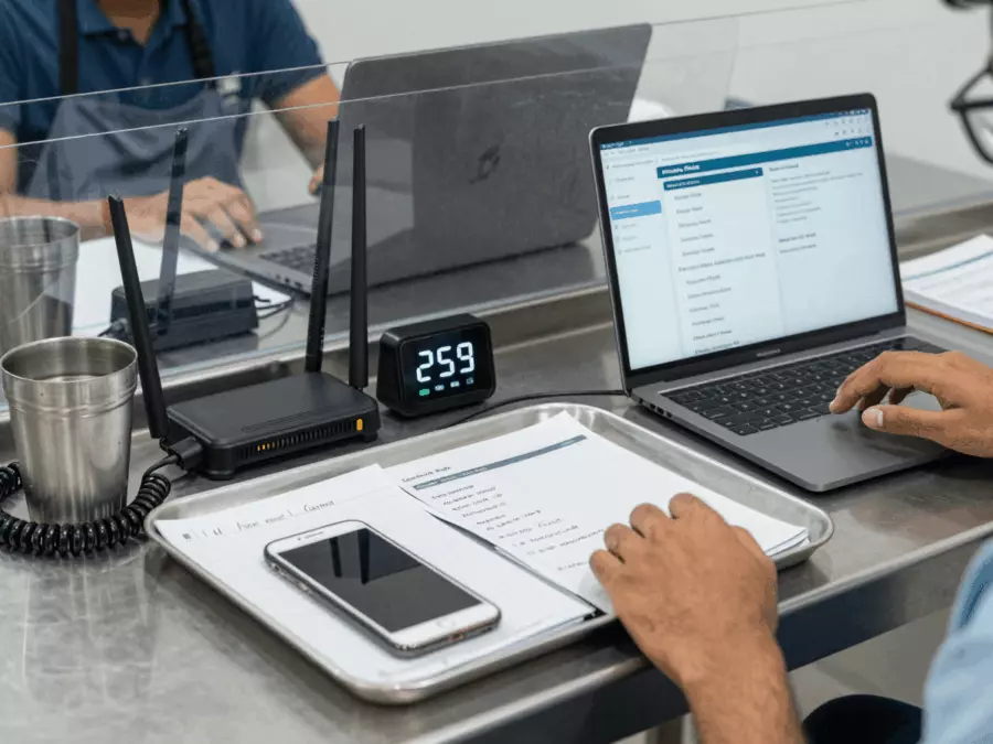 Student previewing free IELTS classes online