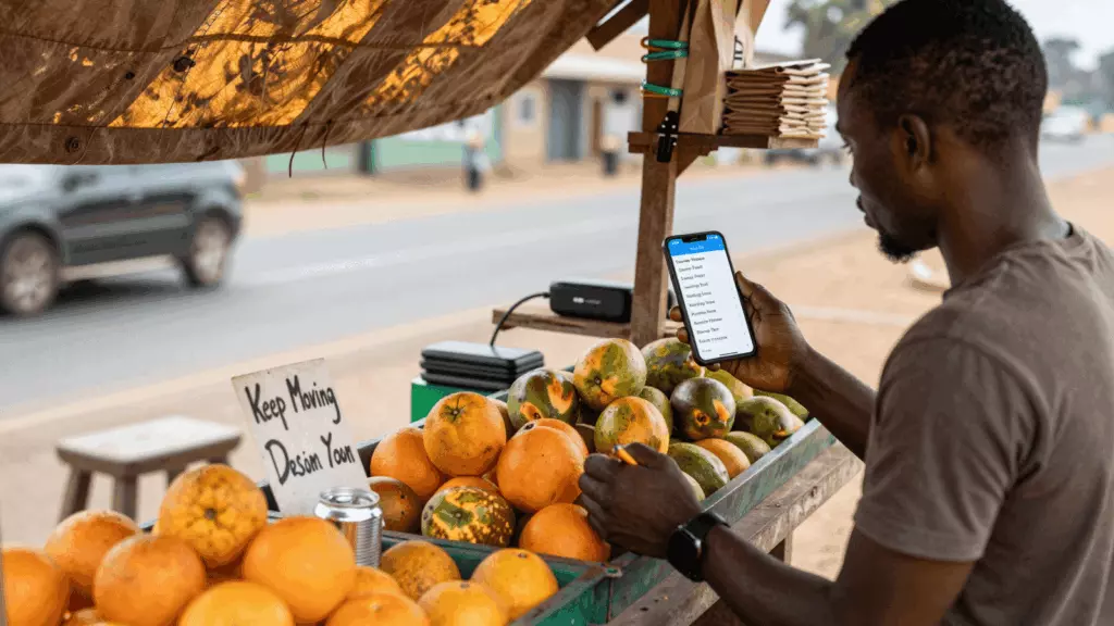 a Ghanaian woman in her late 20s working through Routine