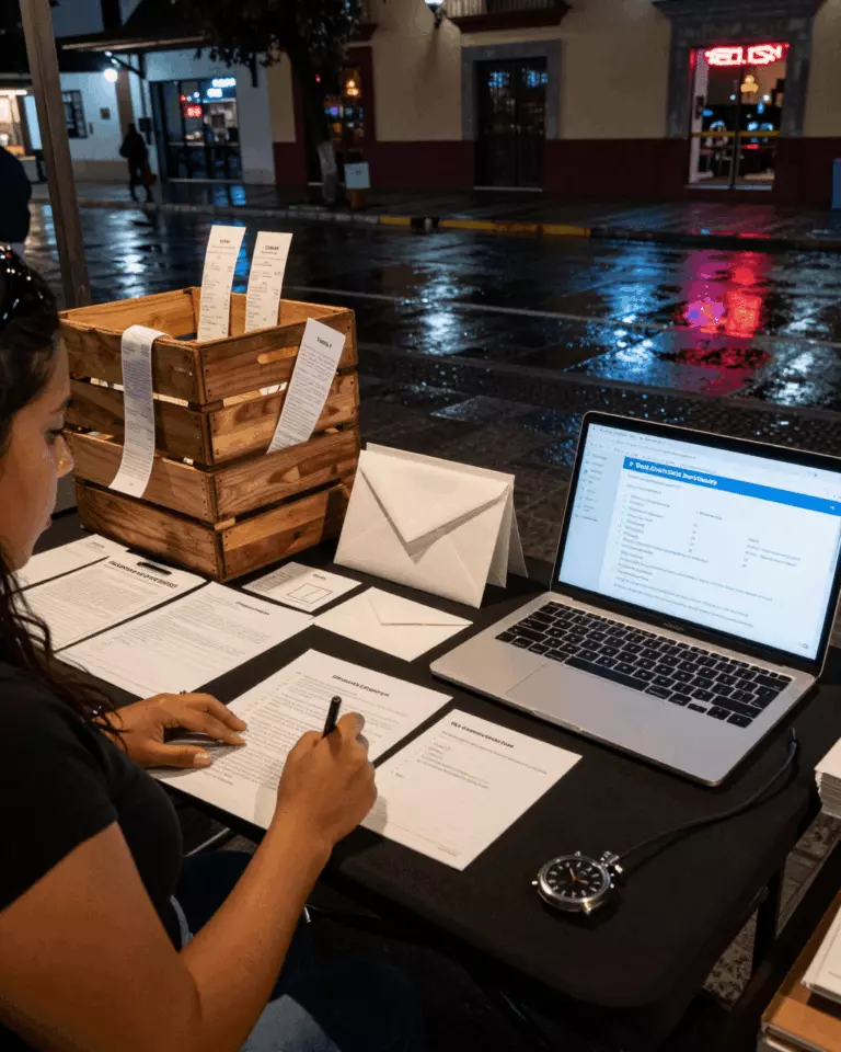 a Latina woman in her late 20s preparing online for Guía del curso de escritura IELTS Tarea 1: Informes académicos y cartas generales