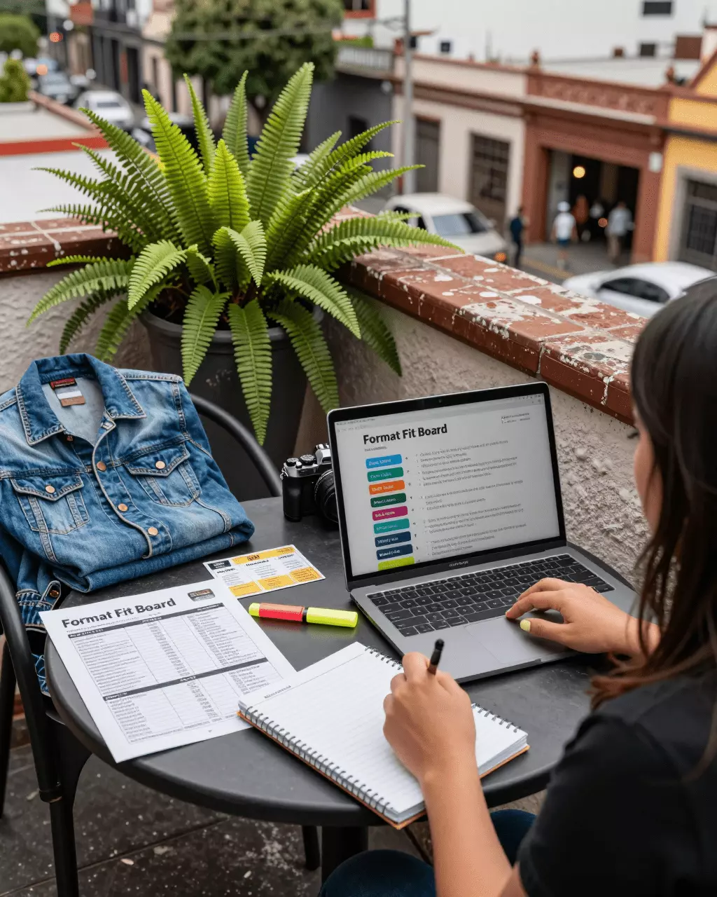 a Latina woman in her late 20s preparing online for Clases de IELTS en persona frente a preparación de IELTS en línea a su propio ritmo: ¿cuál debería elegir?