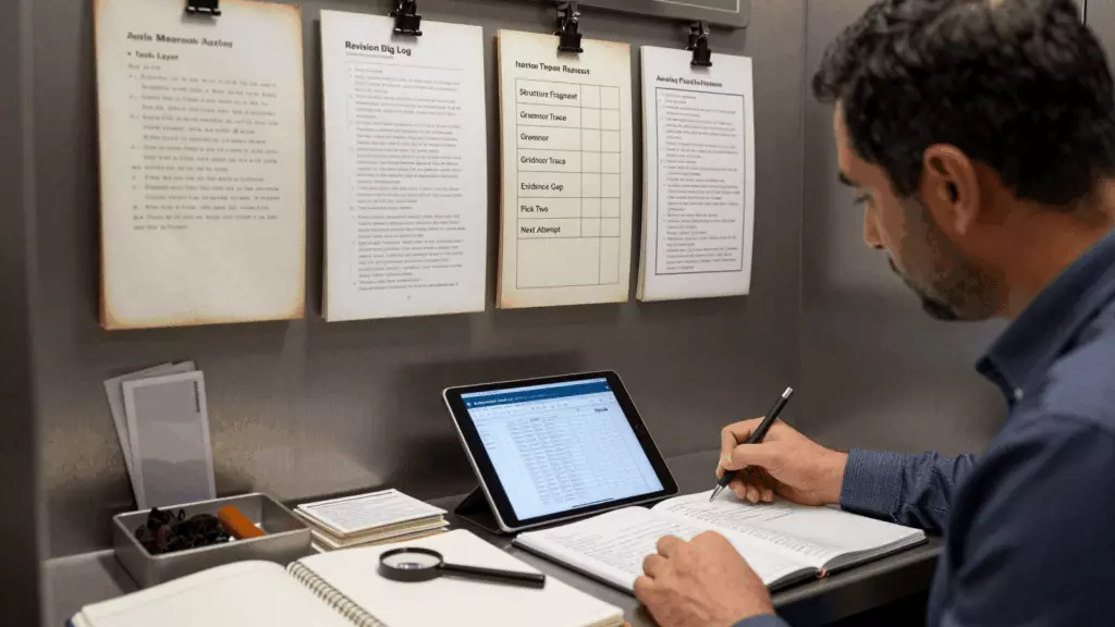 a Persian woman in her late 20s working through برنامه ریزی کنید