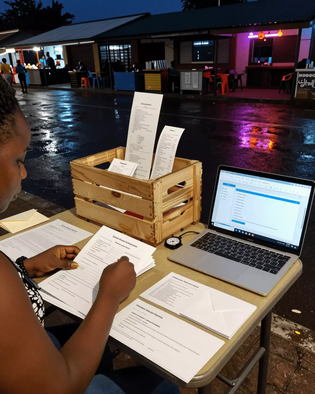 a Francophone African man in his late 20s preparing online for Guide de cours de rédaction de la tâche 1 de l'IELTS : rapports académiques et lettres générales