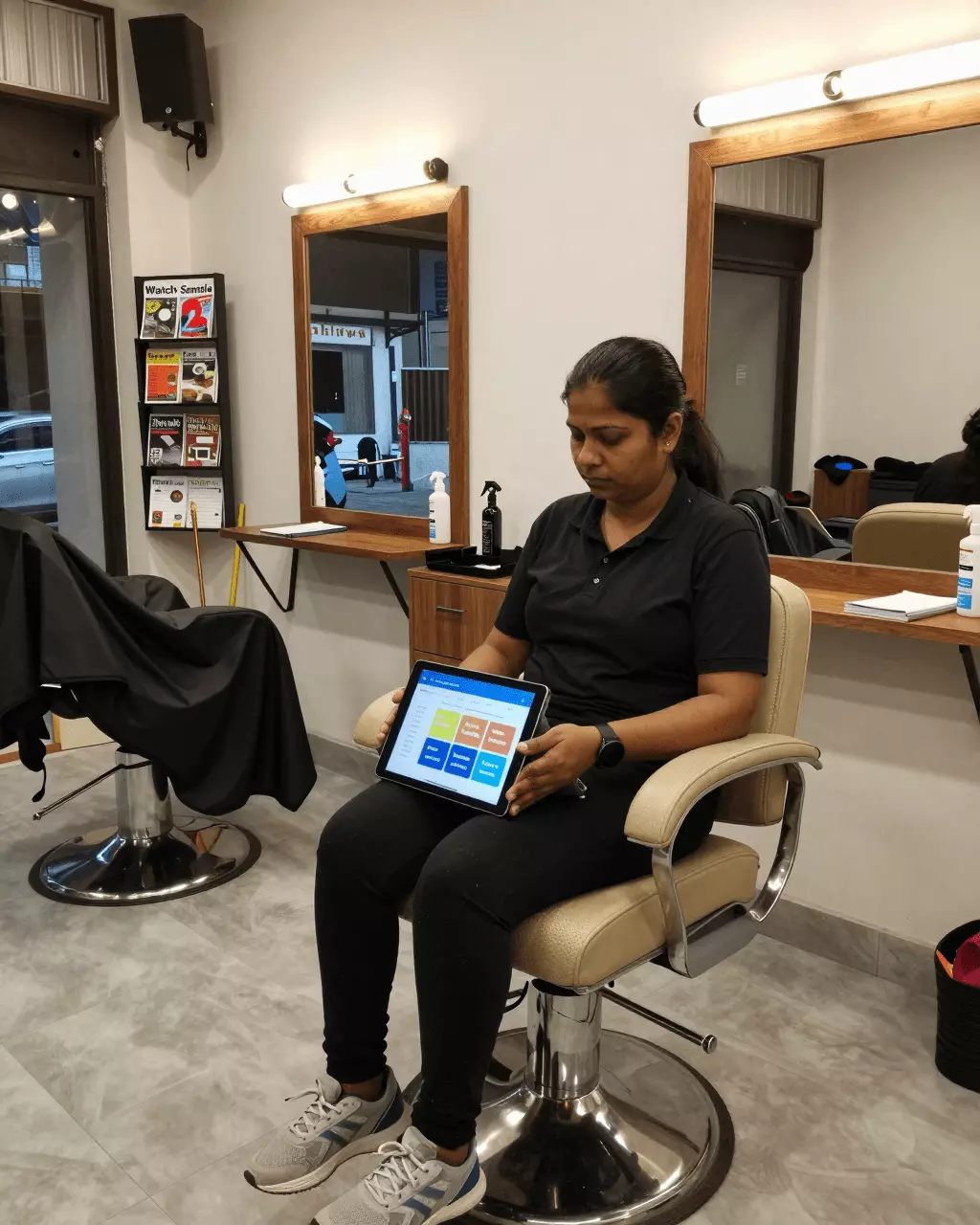 an Indian woman in her late 20s preparing online for निःशुल्क आईईएलटीएस कक्षाएं ऑनलाइन: कोर्स चुनने से पहले आईईएलटीएस पाठ आज़माएं
