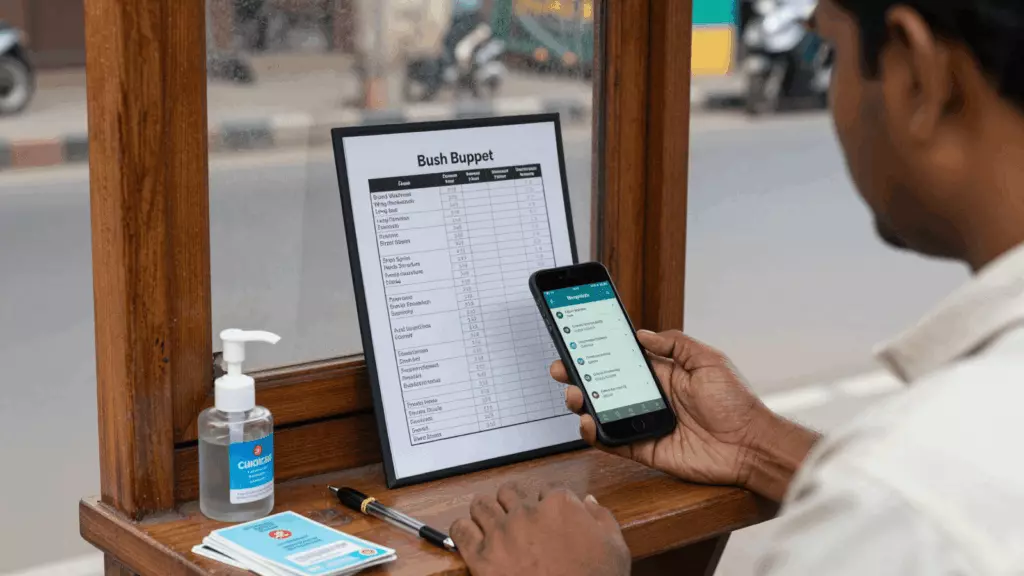 an Indian woman in her late 20s working through फ़िल्टर