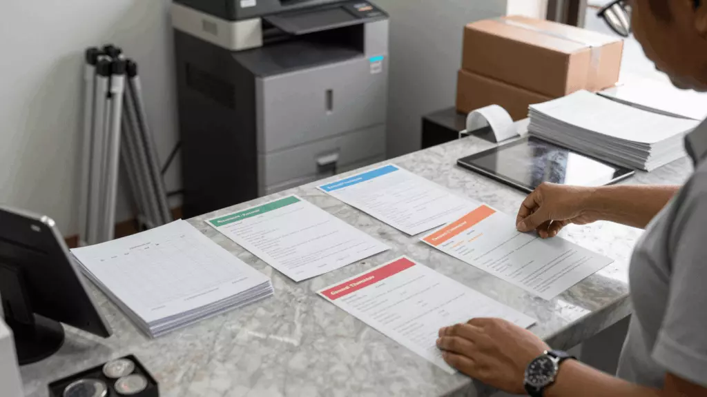 an Indonesian woman in her late 20s working through Orient