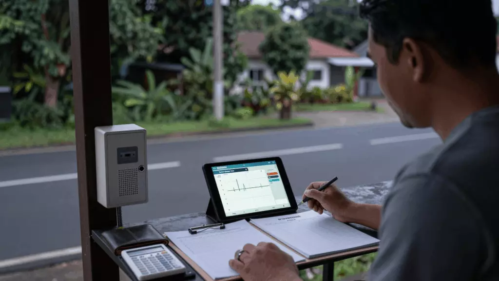 an Indonesian woman in her late 20s working through Stabilkan