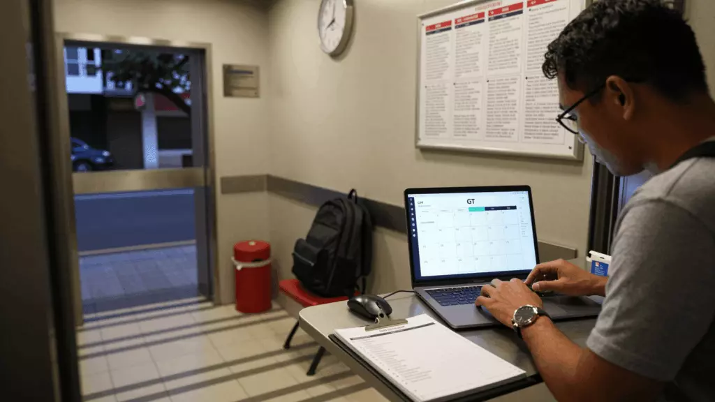 an Indonesian woman in her late 20s working through Persiapan