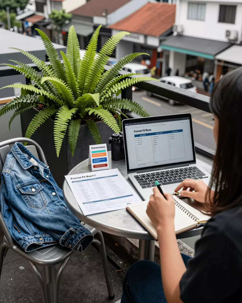 an Indonesian woman in her late 20s preparing online for Kelas IELTS Tatap Muka vs Persiapan IELTS Online Mandiri: Mana yang Harus Anda Pilih?