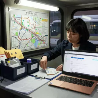 수정하도록 표시된 작업 드리프트 메모가 있는 IELTS 쓰기 프롬프트