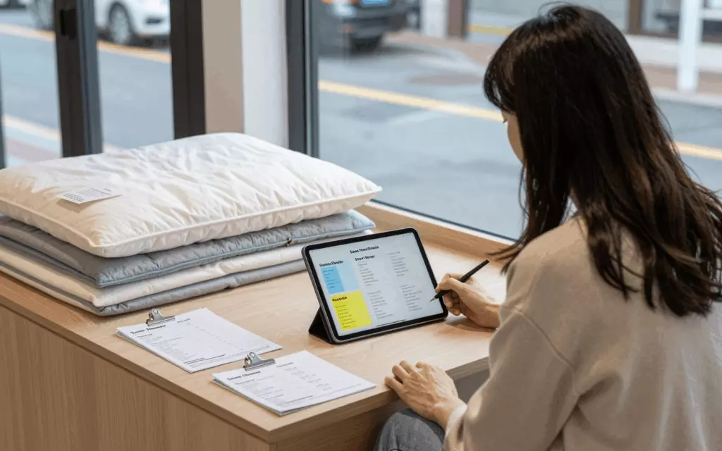 a Korean woman in her late 20s working through 안정화