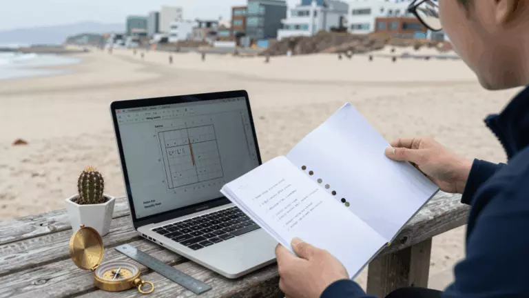a Korean woman in her late 20s preparing online for IELTS Band 6.5 - Band 7 학습 계획: 마지막 반 밴드 수정 방법