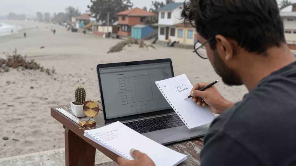 IELTS विद्यार्थीले ब्यान्ड 7 तयारीको लागि अध्ययन योजना र त्रुटि लग समीक्षा गर्दै