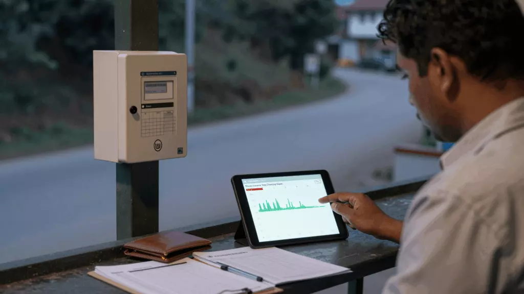 a Nepali woman in her late 20s working through स्थिर बनाउनुहोस्