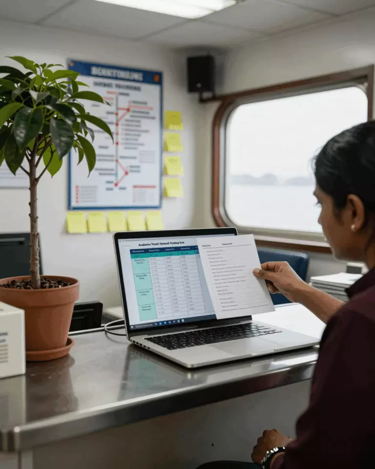 a Nepali woman in her late 20s preparing online for IELTS शैक्षिक बनाम सामान्य प्रशिक्षण: तपाईलाई कुन परीक्षा र पाठ्यक्रम चाहिन्छ?
