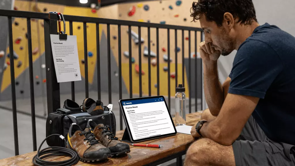 a Brazilian woman in her late 20s working through Revisão