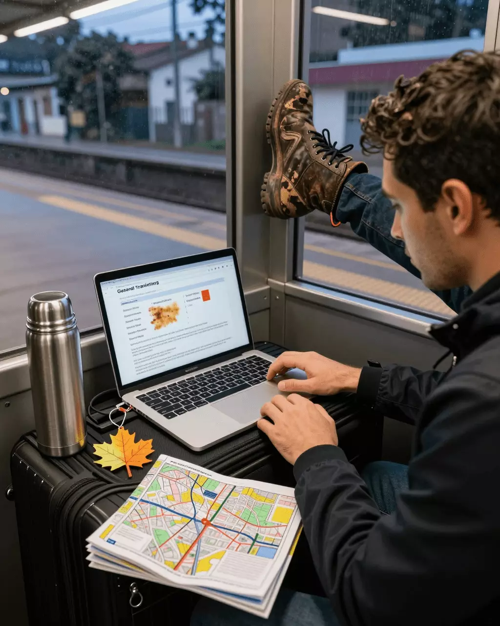 a Brazilian woman in her late 20s preparing online for Treinamento Geral IELTS para Imigração do Canadá: Curso e Plano de Estudo