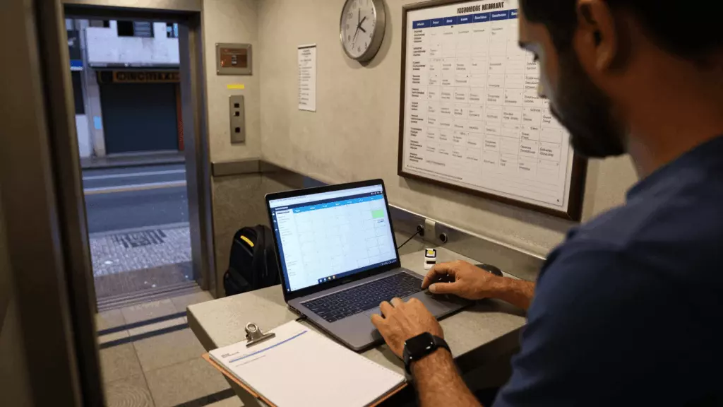 a Brazilian woman in her late 20s working through Prepare-se