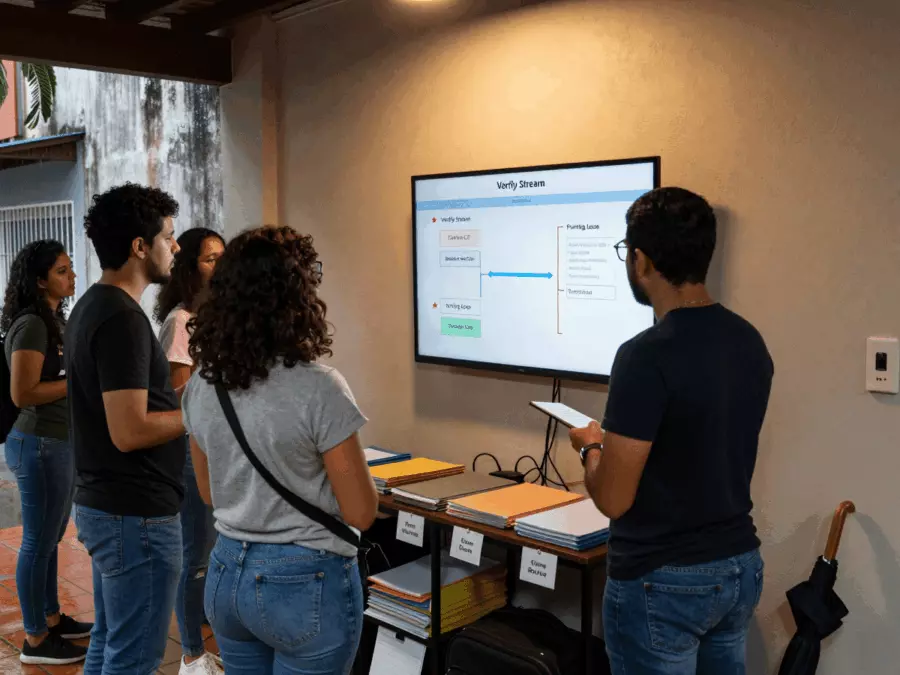 Candidato comparando os requisitos do módulo acadêmico e treinamento geral do IELTS