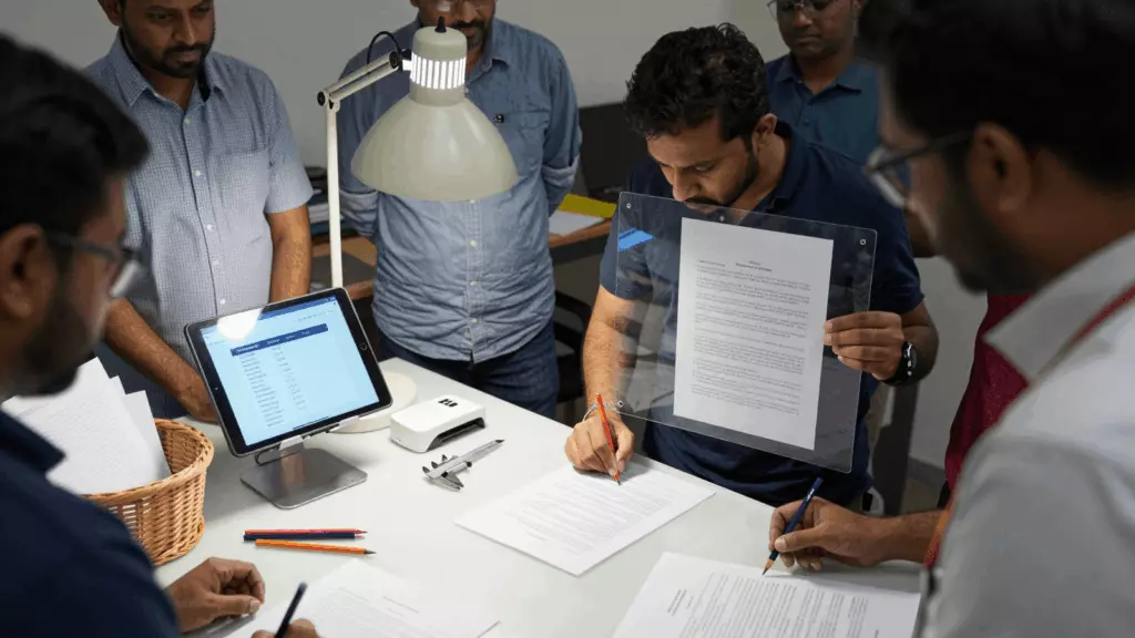 a Sri Lankan woman in her late 20s working through සංශෝධනය කරන්න
