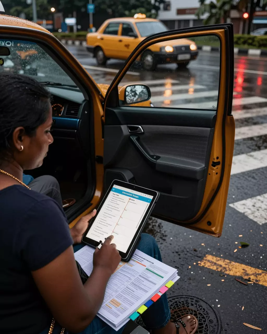 a Sri Lankan woman in her late 20s preparing online for විශ්වවිද්යාල සඳහා IELTS අධ්යයන සූදානම් කිරීමේ පාඨමාලාව සහ විදේශයන්හි අධ්යයනය කිරීමේ ඉලක්ක