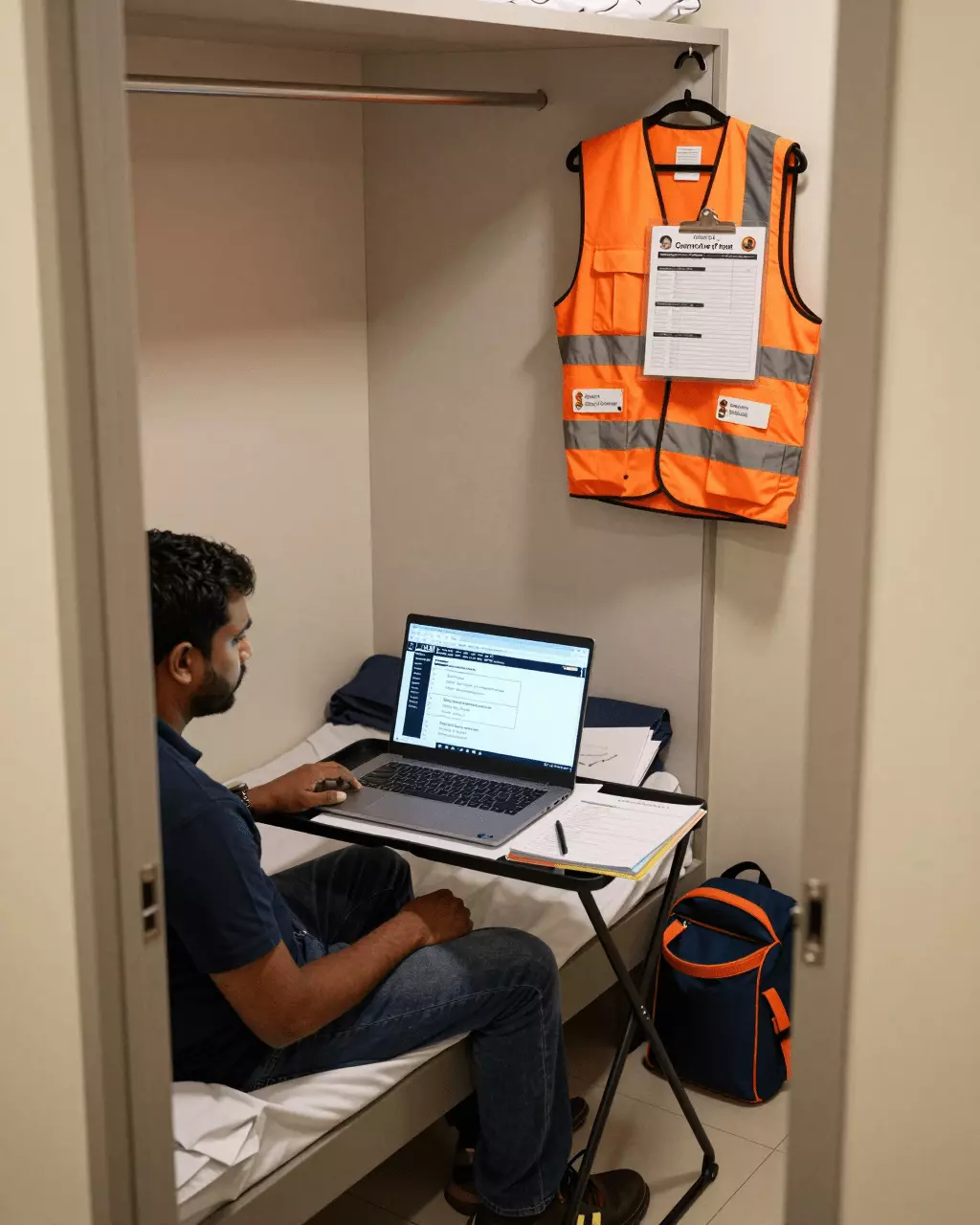 a Sri Lankan woman in her late 20s preparing online for IELTS රැකියා, සංක්රමණ සහ සංක්රමණ ඉලක්ක සඳහා සාමාන්ය පුහුණු පාඨමාලාව