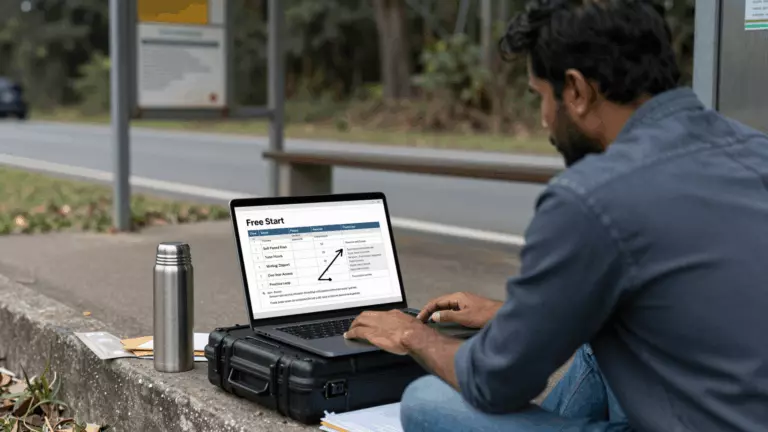 a Sri Lankan woman in her late 20s preparing online for IELTS පාඨමාලා ගාස්තු: ඔන්ලයින් IELTS සූදානම් වීමේ පිරිවැය කුමක් විය යුතුද?