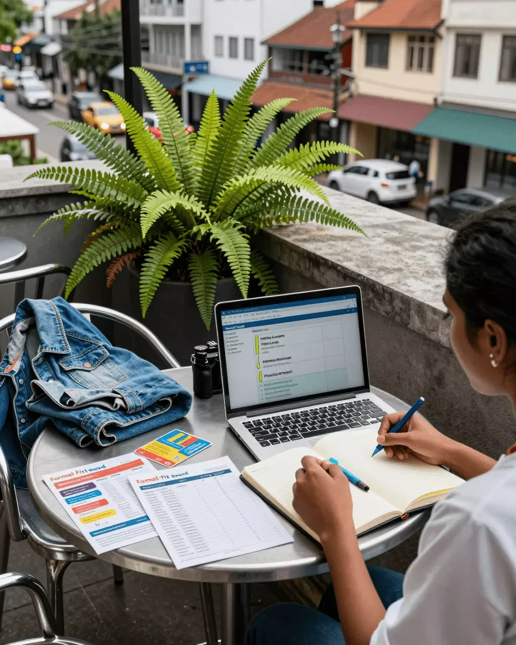 a Sri Lankan woman in her late 20s preparing online for පුද්ගල IELTS පන්ති එදිරිව ස්වයං-වේග ඔන්ලයින් IELTS සූදානම් වීම: ඔබ තෝරාගත යුත්තේ කුමක්ද?