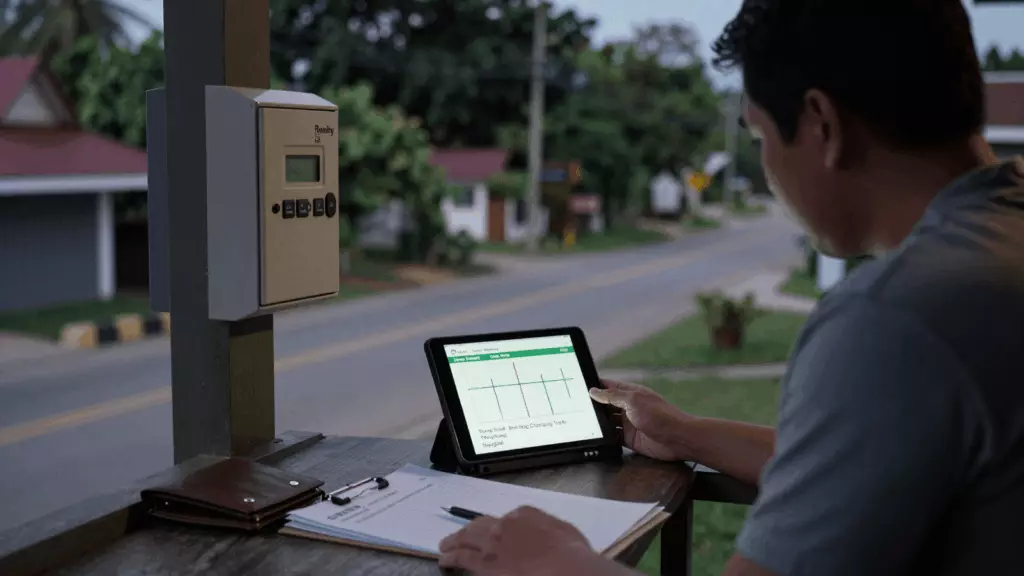 a Thai woman in her late 20s working through ทำให้เสถียร