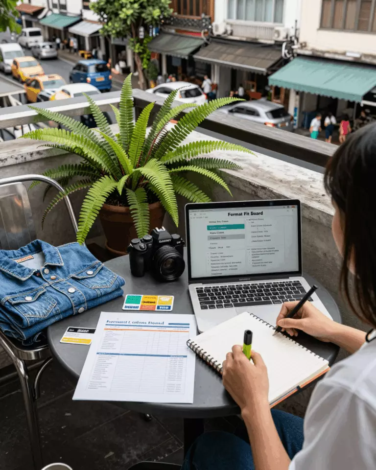 a Thai woman in her late 20s preparing online for ชั้นเรียน IELTS แบบตัวต่อตัวกับการเตรียมสอบ IELTS ออนไลน์ด้วยตนเอง: คุณควรเลือกแบบใด