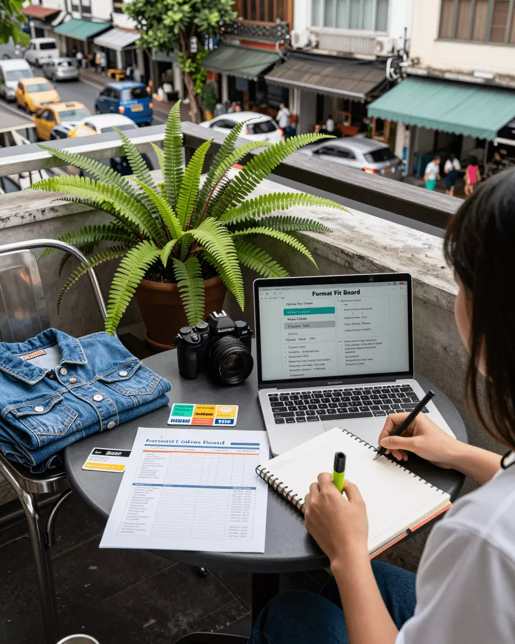 a Thai woman in her late 20s preparing online for ชั้นเรียน IELTS แบบตัวต่อตัวกับการเตรียมสอบ IELTS ออนไลน์ด้วยตนเอง: คุณควรเลือกแบบใด