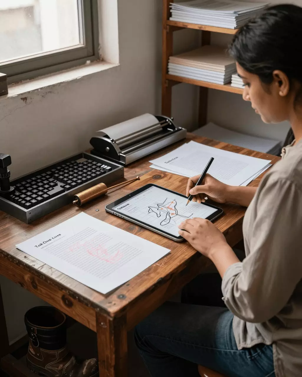 a Pakistani man in his late 20s preparing online for IELTS تحریری کورس: ٹاسک 1، ٹاسک 2، بینڈ اسکورز، اور مضمون کی مہارتیں