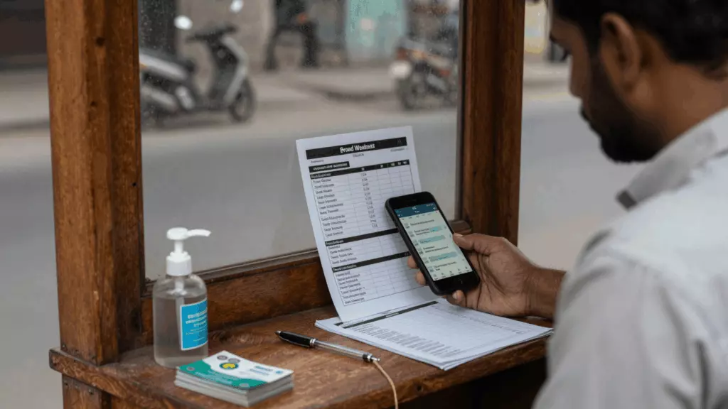 a Pakistani man in his late 20s working through فلٹر
