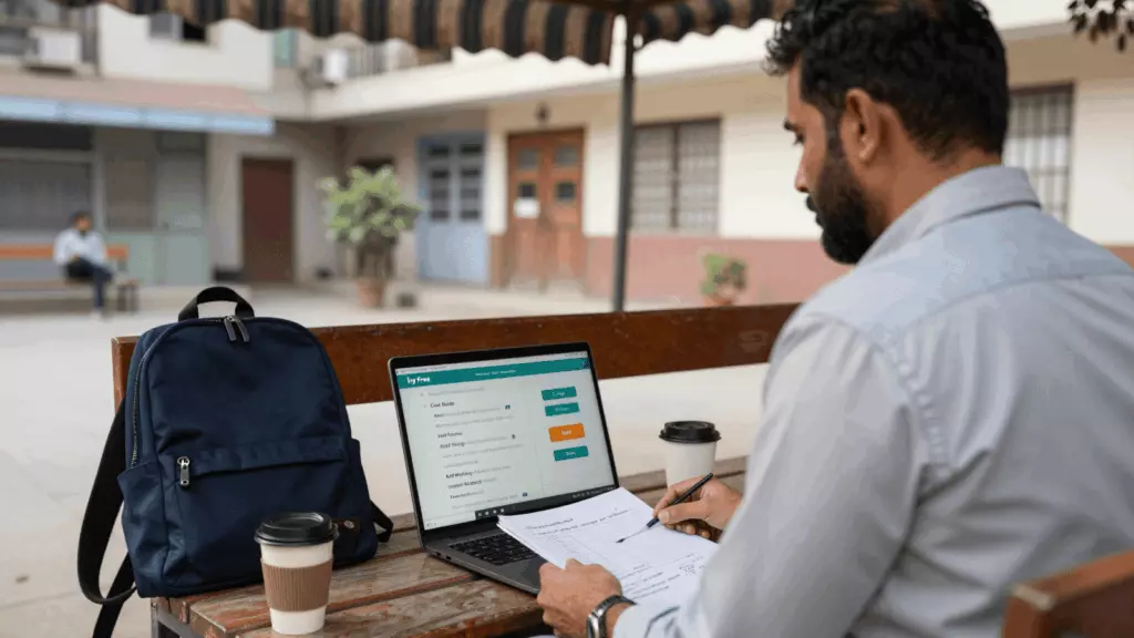 IELTS سیکھنے والا ادا شدہ کورس کا انتخاب کرنے سے پہلے مفت آن لائن کلاسز شروع کر رہا ہے۔