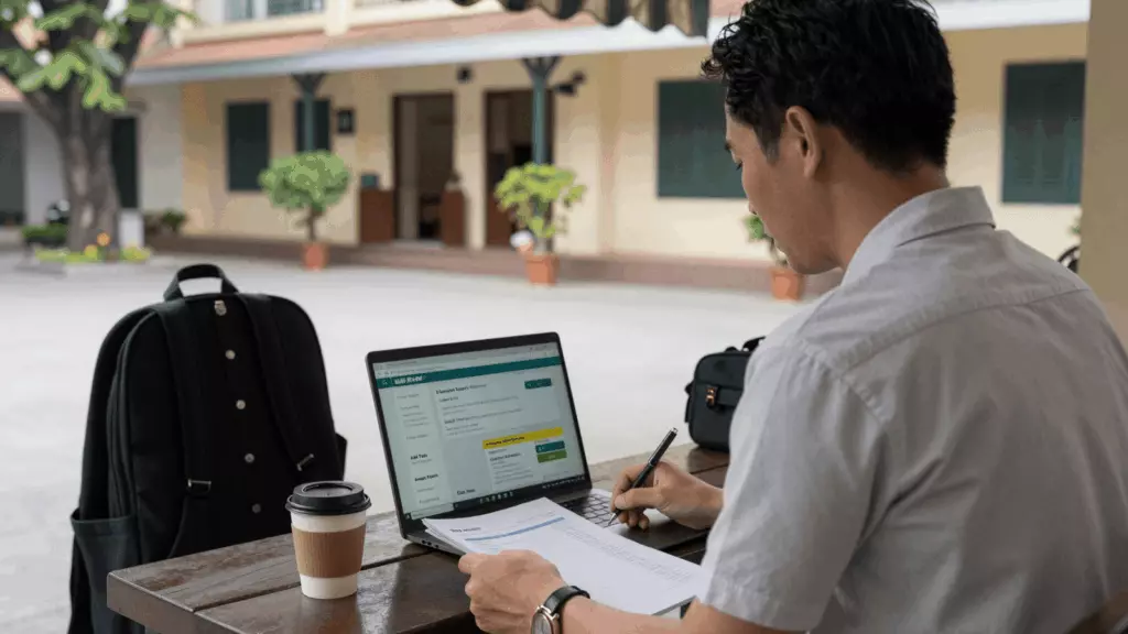 Người học IELTS bắt đầu các lớp học trực tuyến miễn phí trước khi chọn khóa học trả phí