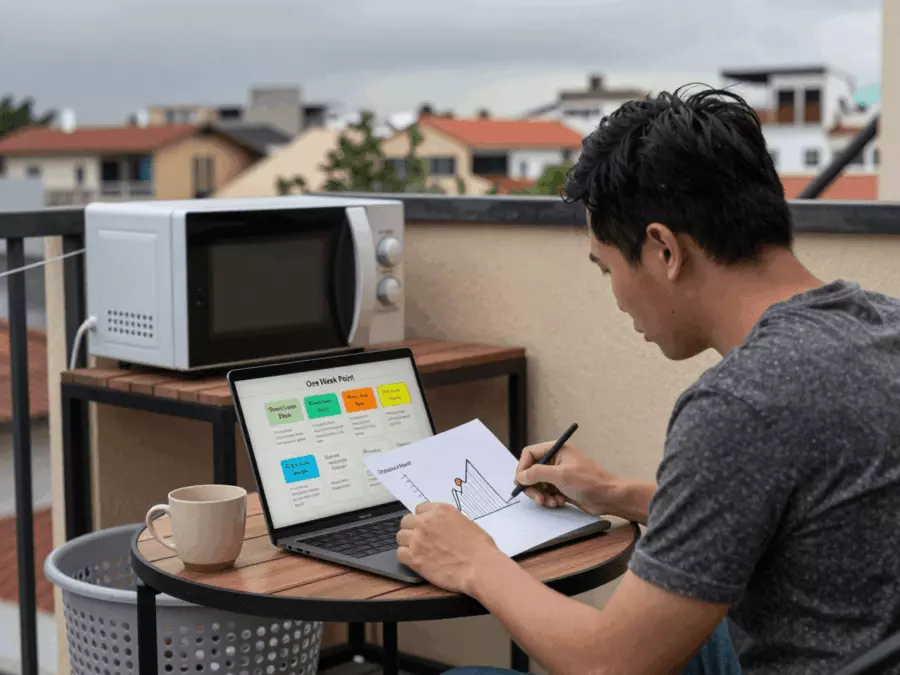 Danh sách kiểm tra cơ bản IELTS với điểm số từng phần và mục tiêu hàng tuần