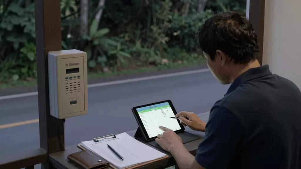 a Vietnamese woman in her late 20s working through Ổn định