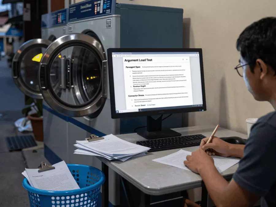 Lời nhắc bài luận IELTS được đánh dấu bằng các từ lệnh và ghi chú dàn ý
