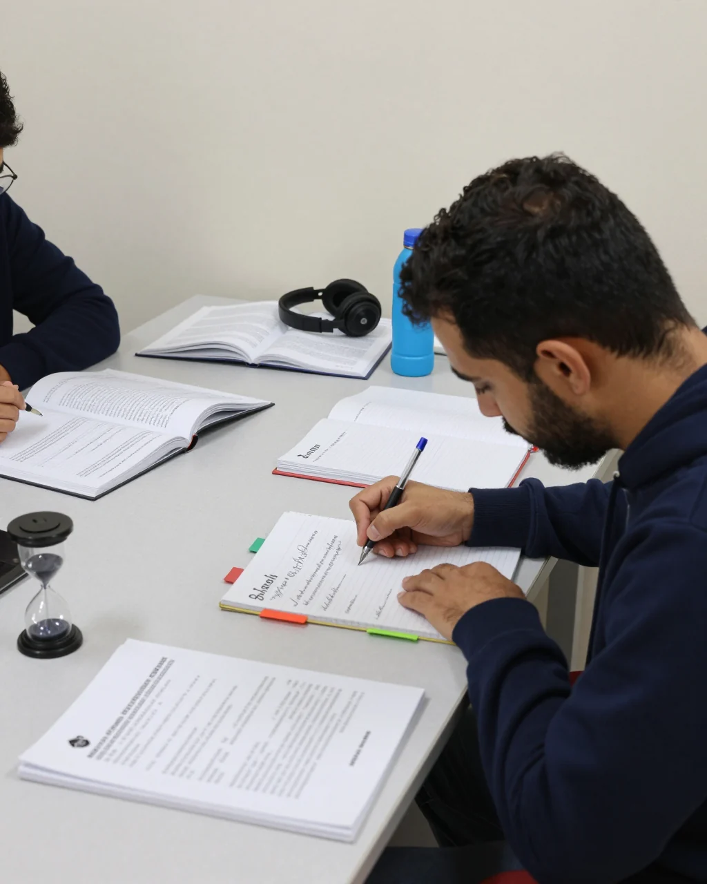 متعلم IELTS يقارن خيارات الدورة عبر الإنترنت مقابل خطة النتيجة المستهدفة