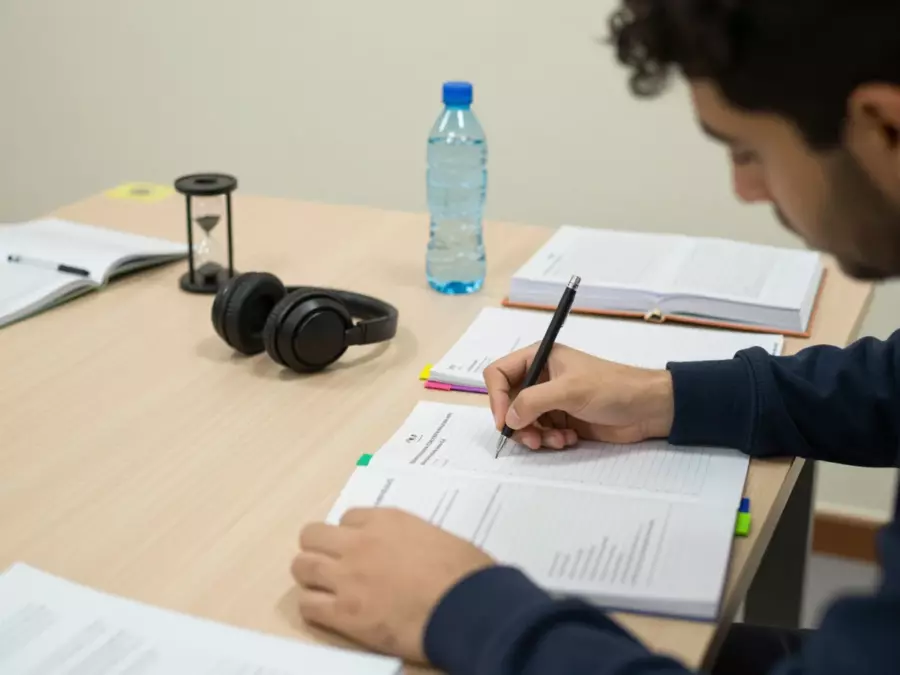 يقوم الطالب بإنشاء أداة تتبع متطلبات IELTS الجامعية