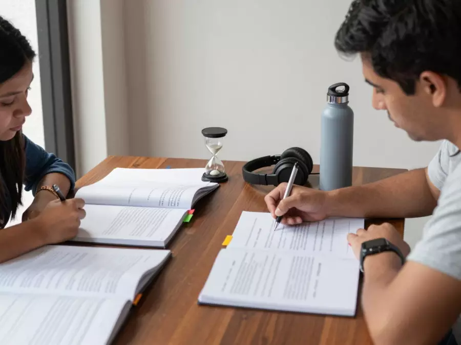 Gráfico de la Tarea Académica 1 del IELTS con tendencias resaltadas y puntos de datos seleccionados