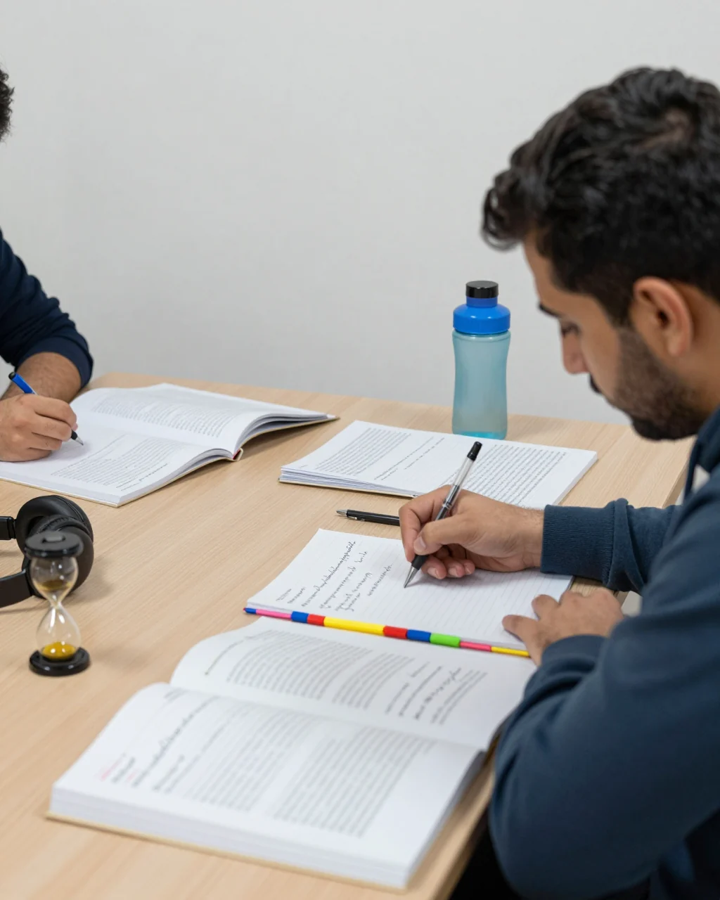 آموزنده آیلتس در حال مقایسه گزینه های دوره آنلاین با طرح نمره هدف