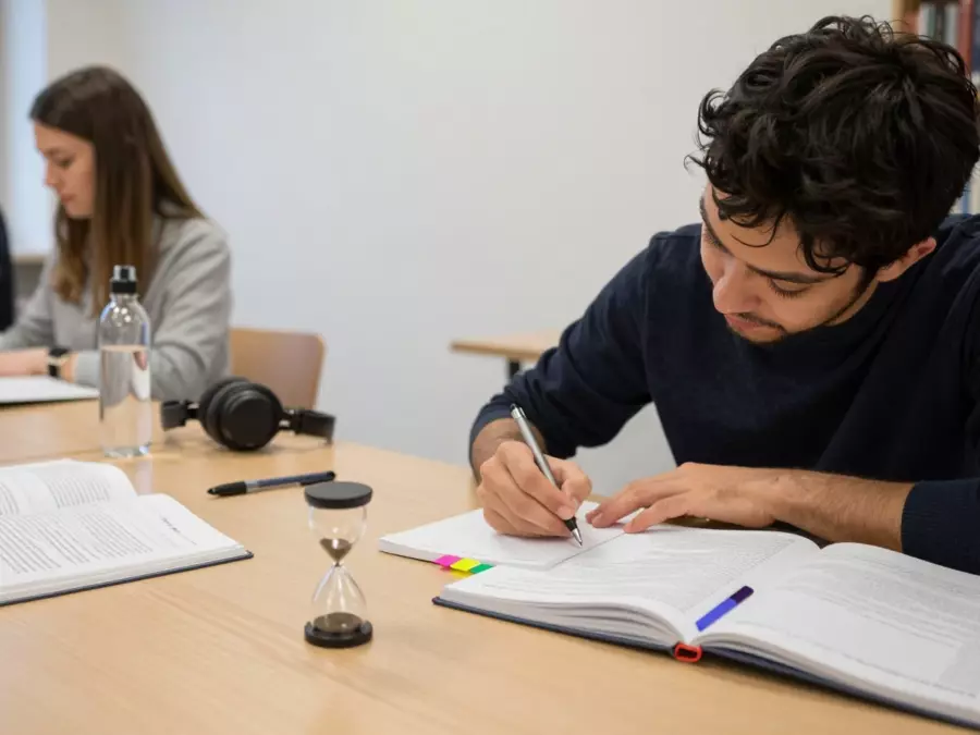 Feuille de planification de la tâche 1 de l'IELTS comparant la rédaction du dossier académique et la rédaction de lettres de formation générale